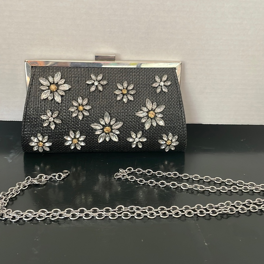 Cute rhinestone clutch